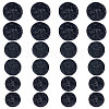 24Pcs 3 Style 1-Hole Alloy Shank Buttons BUTT-GF0001-37-1
