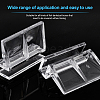Olycraft Aquarium Fish Tank Acrylic Clips Glass Cover Support Holders AJEW-OC0002-17-3