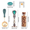 Wax Seal Stamp Set TOOL-WH0019-82B-2