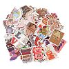 50 Sheets Paper Book Stickers STIC-Q002-05-1