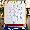 PET Plastic Drawing Painting Stencils Templates DIY-WH0244-088-5