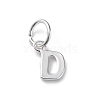 925 Sterling Silver Letter Charms LS-STER-C012-01S-D-1