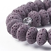 Natural Lava Rock Beads Strands G-F671-01A-15-3