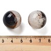 Natural Agate Sphere Beads G-G129-01-3