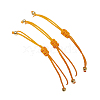 3Pcs 3 Styles Gemstone Braided Bead Bracelets BJEW-JB11146-09-5