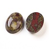 Natural Dragon Blood Stone Cabochons G-G769-04E-2