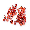 Faceted Cube Glass Cabochons GGLA-L007C-M-3