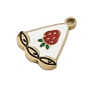 304 Stainless Steel Enamel Charms LS-STAS-I338-01G-12-2