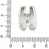 Brass Initial Beads KK-B167-27P-01H-3