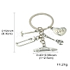 Father's Day Alloy Keychain KEYC-YW00055-3