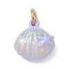 Alloy Enamel Pendants AL-CBA7219-02B-1