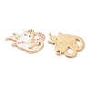 Halloween Alloy Enamel Pendants ENAM-Z022-02G-2