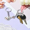 Valentine's Day Key & Heart Alloy Split Keychain KEYC-YW00054-6