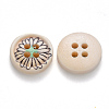 2-Hole Wooden Buttons BUTT-N016-07-3