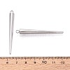 304 Stainless Steel Pendants X-STAS-T075-22F-P-3