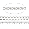 304 Stainless Steel Link Chain CHS-H028-03P-01-2
