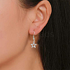 100Pcs 10 Styles Tibetan Style Alloy Star Charms TIBEP-CJ0001-48-6