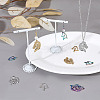 CREATCABIN 18Pcs 6 Style 201 Stainless Steel Pendants STAS-CN0001-29-4