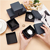 Cardboard Jewelry Watch Storage Gift Box CON-WH0092-67B-3