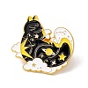 Cat Enamel Pin JEWB-H008-37G-1