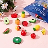 22Pcs 11 Style Resin Pendants RESI-SC0002-27-4