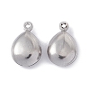 Non-Tarnish 304 Stainless Steel Pendants STAS-G291-21P-1