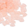 Frosted Transparent Acrylic Beads OACR-P029-20B-02-2