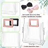  12Pcs 2 Colors PVC Plastic Gift Bags ABAG-NB0002-07-2