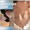 60Pcs ABS Plastic Imitation Pearl Charms KK-BBC0023-53-5