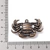 Tibetan style Alloy Pendants FIND-M021-18R-3