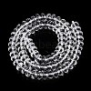 Transparent Glass Beads Strands GLAA-N001-61B-2