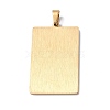 201 Stainless Steel Pendant STAS-B033-01G-16-2