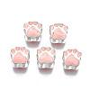 Alloy Enamel European Beads ENAM-N052-24K-1