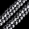 Transparent Glass Beads Strands X-GL-N005-02A-A01-1