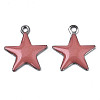 201 Stainless Steel Enamel Charms X-STAS-N088-14I-1