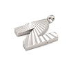 304 Stainless Steel Charms STAS-G345-01P-N-2