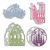 Fairy Tale Carbon Steel Cutting Dies Stencils DIY-DM0001-023-8