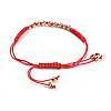 Adjustable Nylon Cord Braided Bead Bracelets BJEW-JB04426-02-3