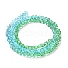 Transparent Painted Glass Beads Strands LS-DGLA-A034-T4mm-A17-5