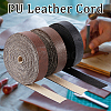 3 Rolls 3 Colors PU Imitation Leather Cord LC-GF0001-08B-4
