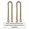 Zinc Alloy Curtain Hanging Decorations EL-TAC0001-09AB-11