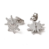 Non-Tarnish 304 Stainless Steel Sun Stud Earrings for Women EJEW-I281-04P-2