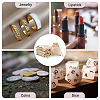 20Pcs Rectangle Polyester Imitation Burlap Packing Pouches Drawstring Bags ABAG-TA0001-96A-7