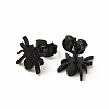 Halloween Spider 304 Stainless Steel Stud Earrings for Women X-EJEW-B019-01EB-2