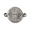 Tibetan Style 304 Stainless Steel Connector Charms STAS-G278-15AS-1