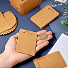 100Pcs Ractangle Kraft Paper Necklace Earring Display Cards AJEW-TA0001-26A-5