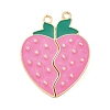 Alloy Enamel Split Pendants ENAM-B026-02G-02-1