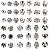  130Pcs 13 Styles Tibetan Style Alloy Beads FIND-TA0002-75-10