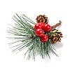 Plastic Artificial Winter Christmas Simulation Pine Picks Decor DIY-P018-H01-3