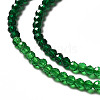 2 Colors Transparent Glass Beads Strands GLAA-G093-01B-3